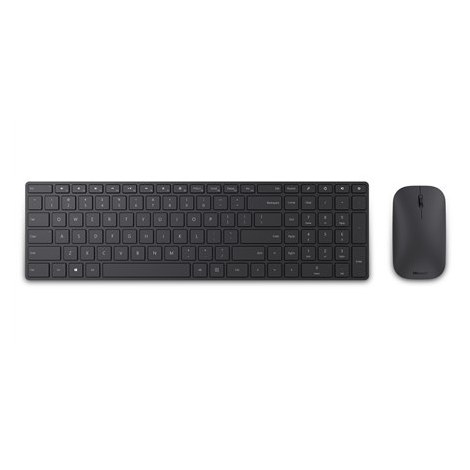 Microsoft | Black | Keyboard and mouse | Designer Bluetooth Desktop | Keyboard and Mouse Set | Wireless | Mouse included | RU |